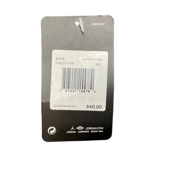 Jordan Kids Black Jogger Pants - Picture 5 of 6